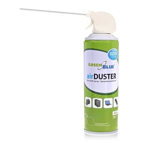 GreenBlue Air Duster 400ml - sprężone powietrze do czyszczenia i usuwania kurzu z trudno dostępnych miejsc