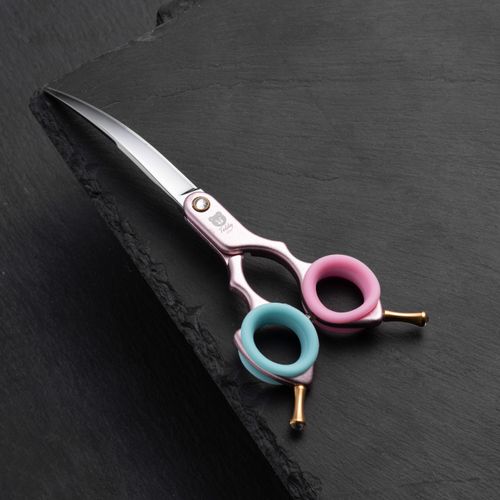Blovi Teddy Line Pink Asian Style Scissors 6,5