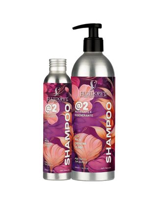 FluidoPet EcoPet @2 Nourishing & Regenerating Shampoo - odżywczy i regeneracyjny szampon dla psa, z keratyną i pantenolem, koncentrat 1:20