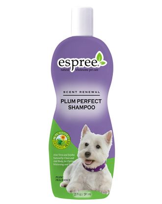 Espree Plum Perfect Shampoo - nabłyszczający szampon śliwkowy dla psa, koncentrat 1:16