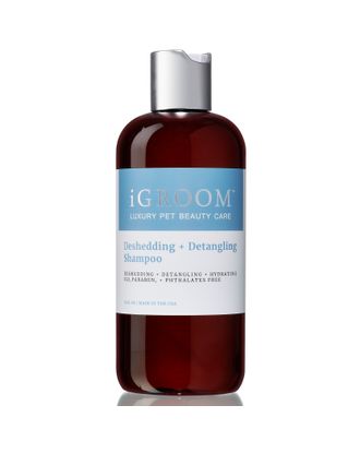iGroom Deshedding & Detangling Shampoo - szampon dla psa i kota ułatwiający rozczesywanie i usuwanie podszerstka, koncentrat 1:16 - 473ml