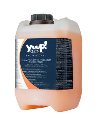 Yuup! Professional Restructuring and Strengthening Shampoo - szampon silnie odbudowujący i wzmacniający sierść, koncentrat 1:20 - 5L