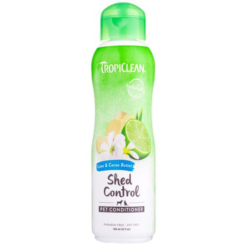 Tropiclean Lime & Cocoa Butter Conditioner 355ml - odżywka z kwasami Omega 3 i 6, ograniczająca wypadanie sierści