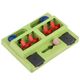 Eat Slow Live Longer Puzzle Squared - zabawka dla psa na inteligencję, kanciasta
