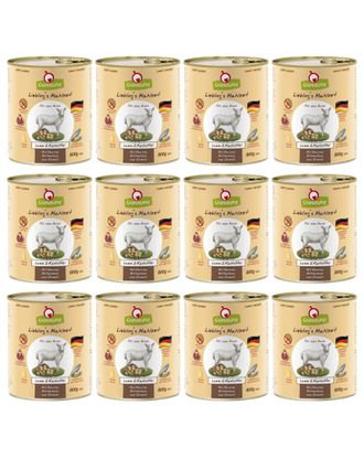 GranataPet Lamb & Potato - bezzbożowa mokra karma dla psa, jagnięcina i ziemniaki - 12x 800g