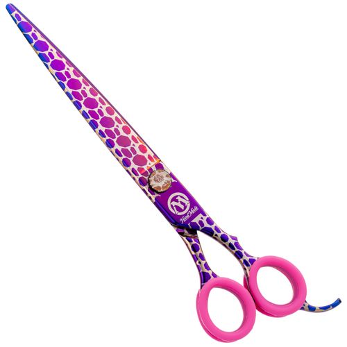 P&W Meteor Professional Scissors 7,5 - profesjonalne, ręcznie robione nożyczki proste z szerokimi ostrzami