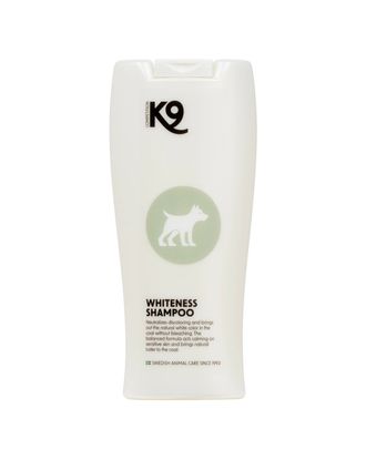 K9 Whiteness Shampoo - aloesowy szampon do białej i jasnej sierści psa, kota, zwierząt domowych, koncentrat 1:10