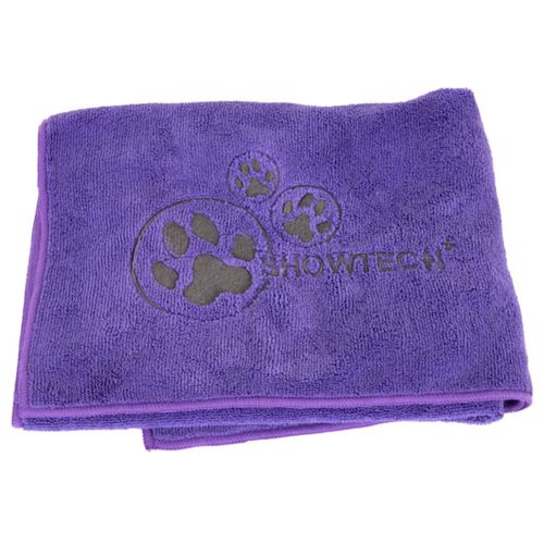 Show Tech Microfibre Towel 90x56cm - ręcznik z mikrofibry do kąpieli zwierząt, fioletowy