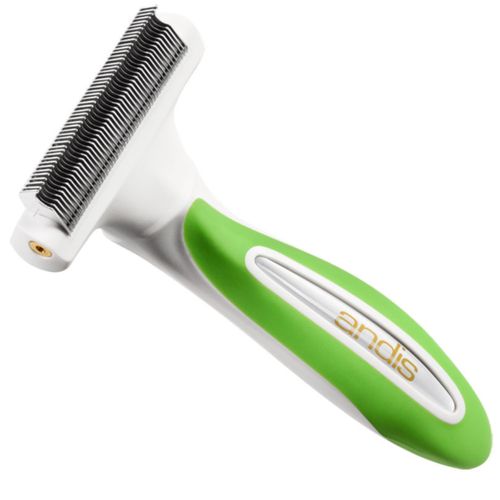 Andis Premium Deshedding Tool wyczesuje martwy włos okrywowy/podszerstek redukując wypadanie włosa nawet do 90%.