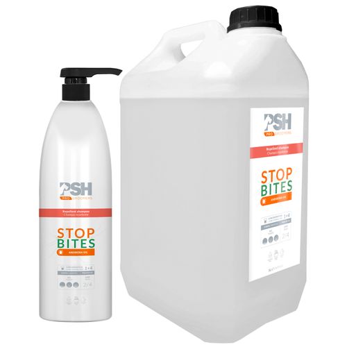 PSH Pro Stop Bites Shampoo - szampon dla psa odstraszający insekty z andirobą, koncentrat 1:4