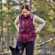 Hurtta Training Vest Eco Eggplant - kamizelka treningowa, bakłażan