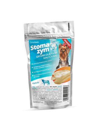 Eurowet Stoma-Zym 4szt. - naturalne gryzaki wspomagające higienę jamy ustnej, dla psów małych ras