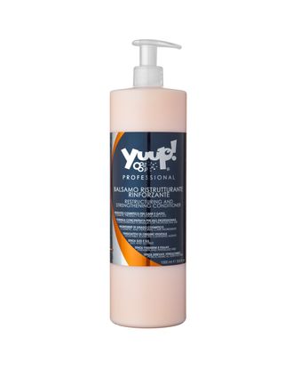 Yuup! Professional Restructuring and Strengthening Conditioner - profesjonalna odżywka silnie odbudowująca i wzmacniająca sierść, koncentrat 1:20 - 1L