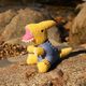 Dashi Parry Dino Toy - zabawka dla psa, dinozaur z otworem na smakołyki, niebiesko-żółty