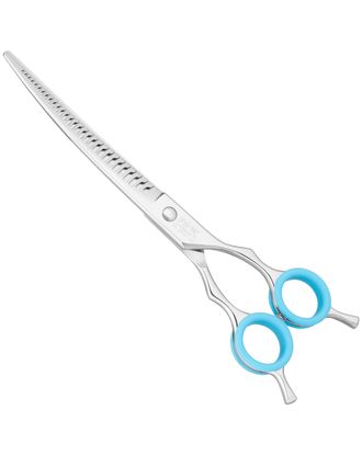 P&W AA Love Curved Chunkers 7,75" 29T - degażówki groomerskie gięte, 29 ząbków typu chunker