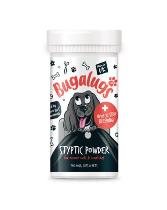 Bugalugs Styptic Powder 50g - puder tamujący krwawienie dla psów, kotów i małych zwierząt