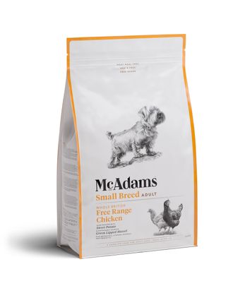 McAdams Small Breed Free Range Chicken - wypiekana karma dla małego psa, kurczak z wolnego wybiegu