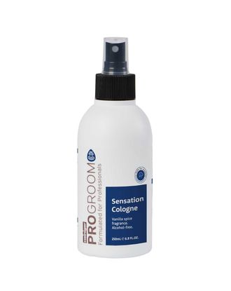 ProGroom Sensation Cologe 250ml - perfumowany spray dla psa, odświeża i pielęgnuje, zapach pikantnej wanilii
