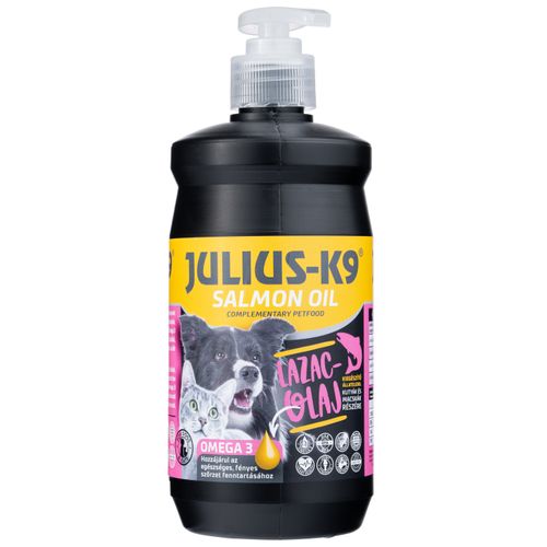 Julius-K9 Samon Oil 500ml - olej z łososia dla psa i kota