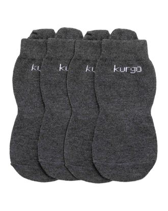Kurgo  Blaze Dog Socks 4szt. - szybkoschnące skarpetki dla psa, grafitowe