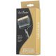Les Poochs Gold Finishing Brush 9cm - miękka, elastyczna szczotka pudlówka dla psa
