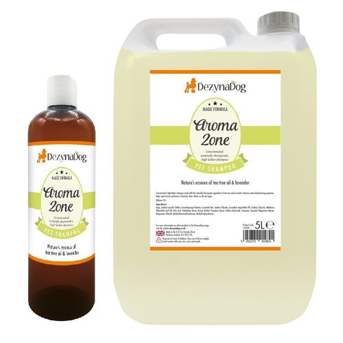 DezynaDog Magic Formula Aromazone Shampoo - szampon dla psa deodoryzujący, odstraszający owady i łagodzący podrażnienia