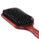 Blovi Red Wood Brush 24,5cm - extra duża, drewniana szczotka z włosiem naturalnym i rozczesywaczem, dla ras długowłosych