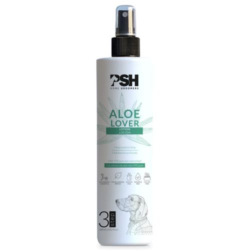 PSH Home Aloe Lover Lotion 300ml - aloesowa, lekka odżywka nawilżająca dla psa, bez spłukiwania