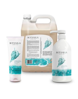 Botaniqa Show Line Soothing & Shiny Coat Shampoo - szampon do bardzo wrażliwej lub podrażnionej trymowaniem skóry psa
