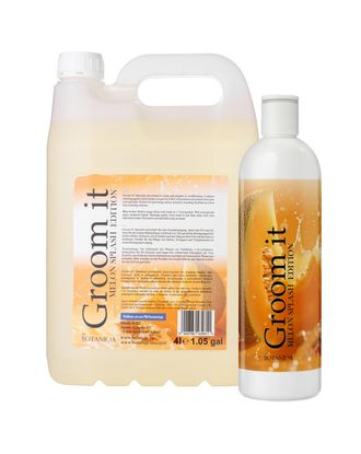 Botaniqa Groom It Shampoo Melon - szampon dla psa do mycia zasadniczego, o zapachu melona