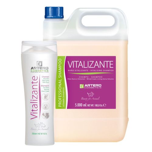 Artero Vitalizante Volume Bath - szampon dla psów szorstkowłosych, dodający objętości