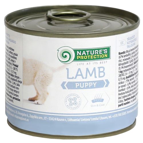 Nature’s Protection Puppy Lamb - mokra karma dla szczeniąt, z jagnięciną