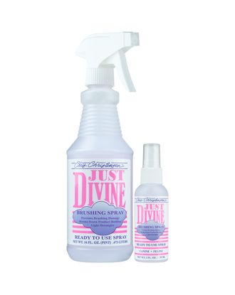 Chris Christensen Just Divine Ready To Use - spray chroniący włos przed uszkodzeniami i ułatwiający szczotkowanie, dla psa i kota