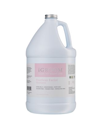 iGroom Tearless Facial Shampoo - delikatny szampon do pyska psa i kota, nie powoduje łzawienia, koncentrat 1:8 - 3,8L