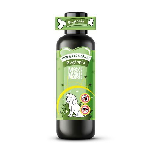 Max&Molly Tick & Flea Spray Bugtopia 100ml - preparat przeciw pchłom i kleszczom dla psa