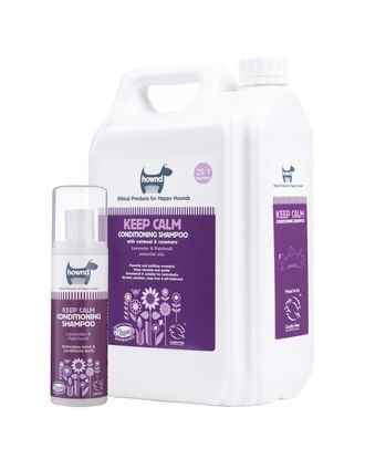 Hownd Keep Calm Conditioning Shampoo - kojąco-relaksacyjny szampon dla psów i kotów, koncentrat 1:25