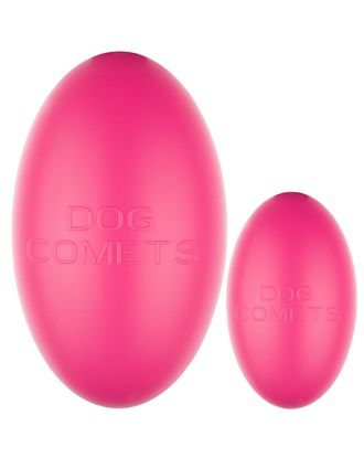 Dog Comets Pan-Stars Pink - uciekające jajo dla psa, twarda piłka do toczenia, różowe