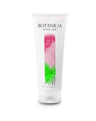 Botaniqa Active Line Sleek It Up Coat Mask - maska wygładzająca i obciążająca, dla psów z długą, jedwabistą sierścią, koncentrat 1:30 - 250ml
