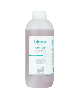 Bloop Day Use Shampoo Cat Care - delikatny szampon oczyszczający dla kota z pantenolem i keratyną, koncentrat 1:10 - 1L
