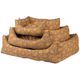Kiwi Walker & Friends Sofa Pet Bed Brown - lekkie i miękkie legowisko dla psa 