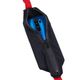 Flamingo Leash Kayga Red - nylonowa smycz dla psa, z elastyczną saszetką i 2 uchwytami, czerwona, 153cm/25mm