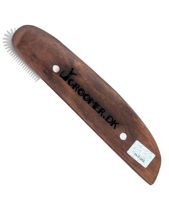 Groomer.dk Rock'N'Roll Revolution Stripping Knife Left - trymer dla psa, nożykowy, zaokrąglone ząbki, dla leworęcznych