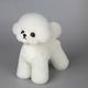 Mr. Jiang Teacup Teddy Full Body Hair White - wymienna sierść do manekina groomerskiego Small Model Dog, biała