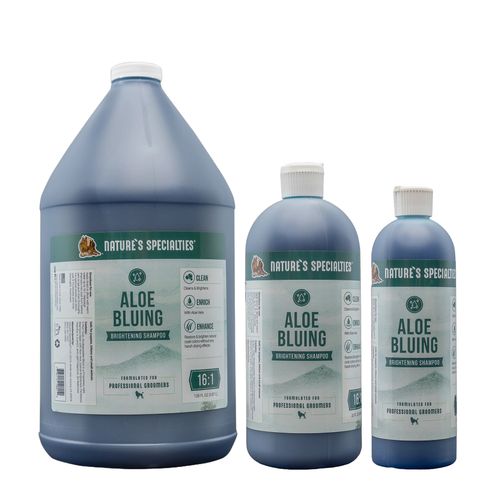Nature's Specialties Bluing Shampoo - szampon podkreślający kolor sierści psa i kota, koncentrat 1:16