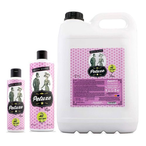 Petuxe All Hair Types Shampoo - wegański, uniwersalny szampon do każdego typu szaty, dla psów i kotów