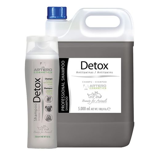 Aretro Detox Shampoo - szampon detoksykacyjny dla psów i kotów, z węglem aktywnym