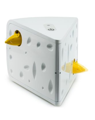 PetSafe Cheese Automatic Cat Toy - interaktywna zabawka dla kota, ser z myszkami