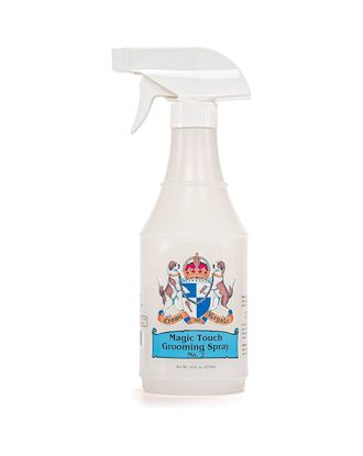 Crown Royale Magic Touch Formula 2 RTU - spray antystatyczny i nabłyszczający do krótkiej i średniej sierści psa - 473ml
