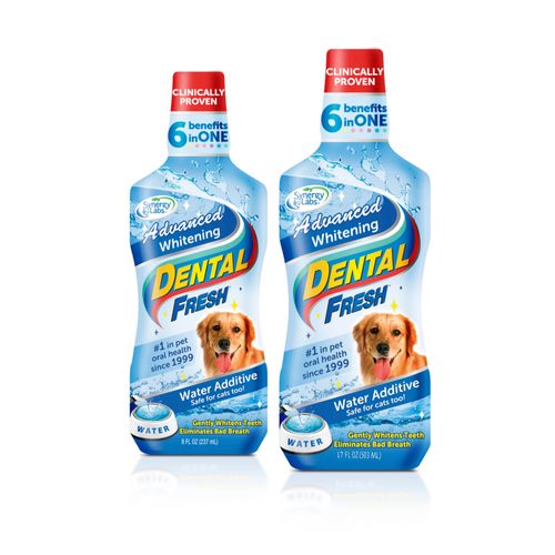 Dental Fresh Advanced Whitening - płyn wybielający zęby dla psów i kotów