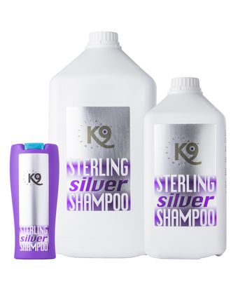 K9 Horse Sterling Silver Shampoo - szampon rozjaśniający dla koni, do każdego koloru sierści - 300ml